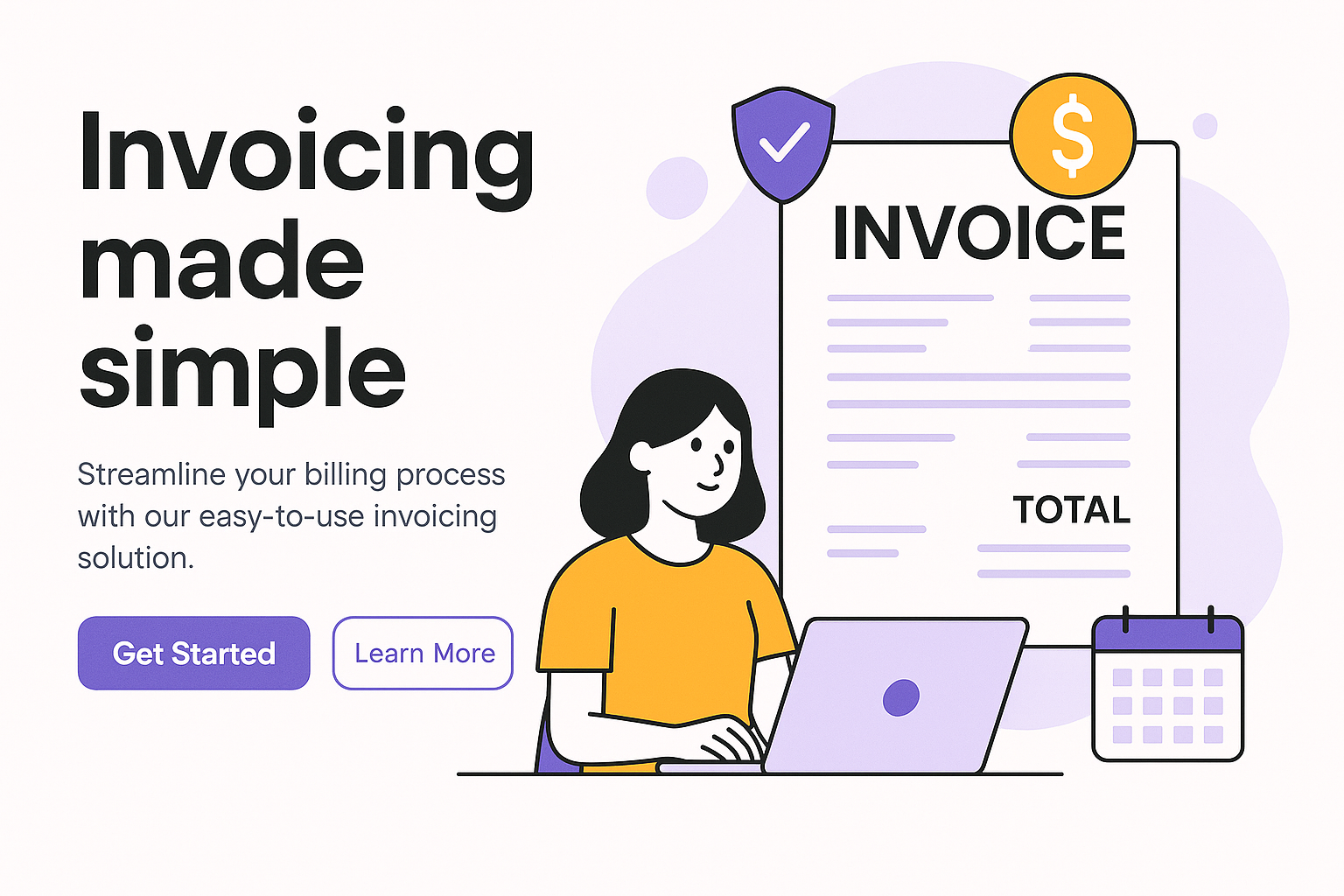 Invoice Preview in Mac Frame